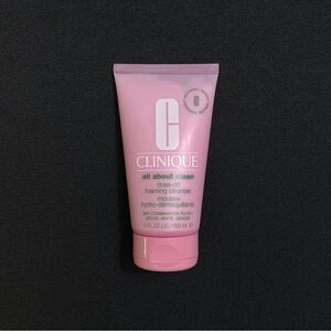 CLINIQUE All About Clean Rinse Off Foaming Cleanser — Full Size 150 mL